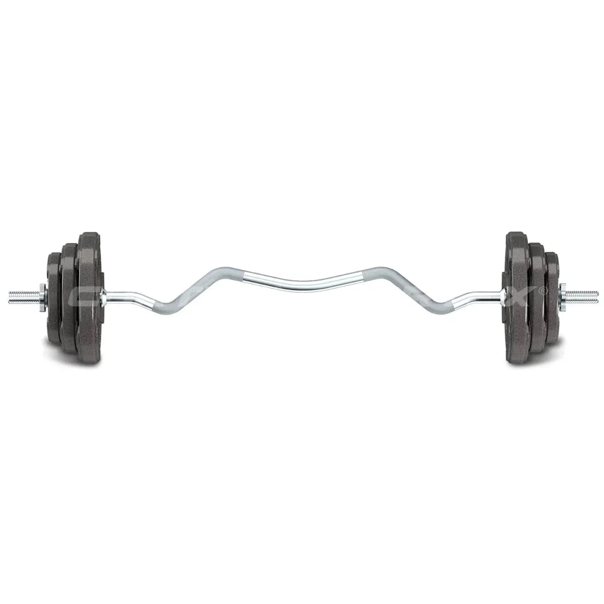 CORTEX 40kg Curl Bar Standard Weight Set 25mm V572-CSST-WPSTGSET-D