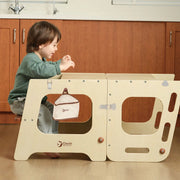 Convertible Helper Tower-table by Classic World V572-CWIP-CONHELPTW