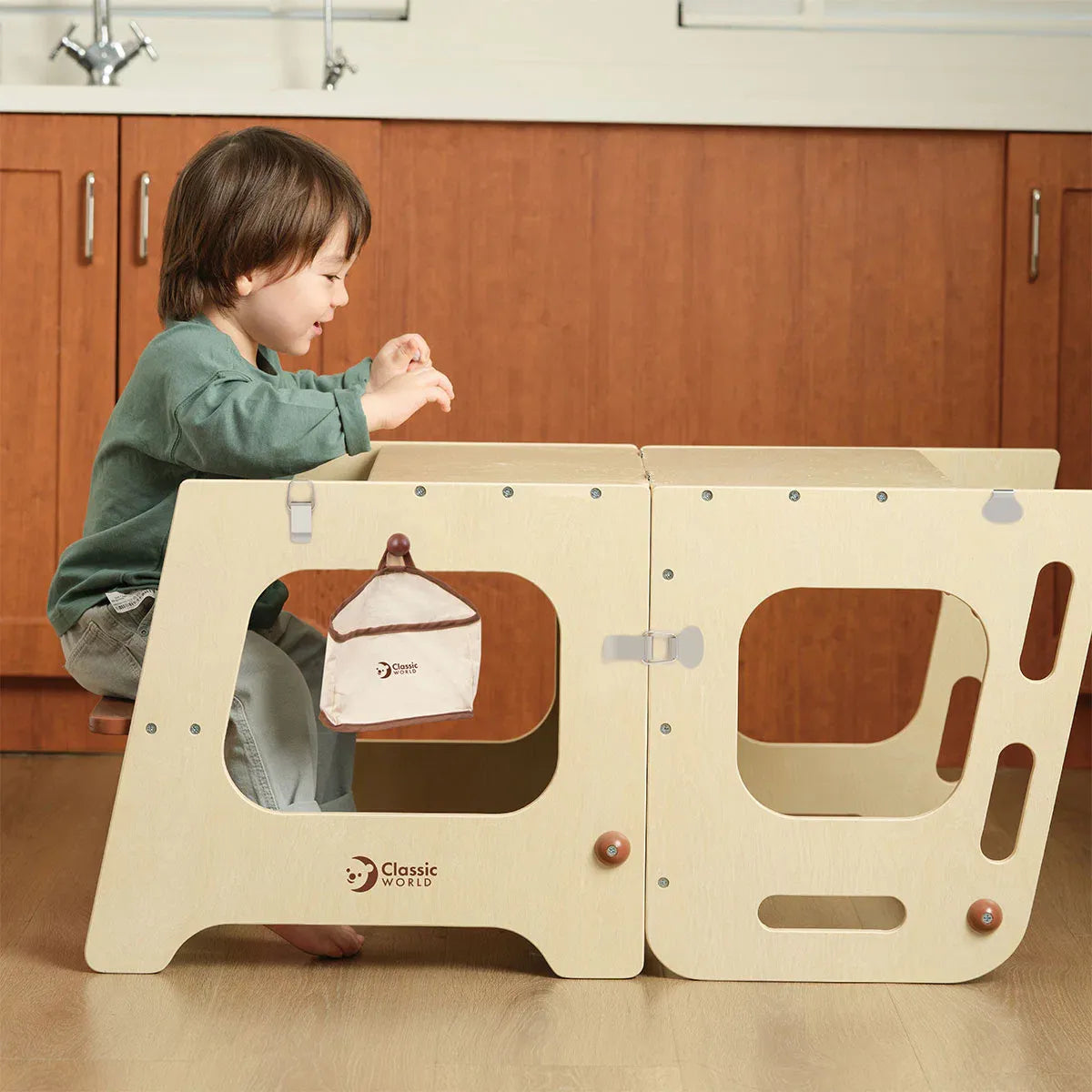 Convertible Helper Tower-table by Classic World V572-CWIP-CONHELPTW