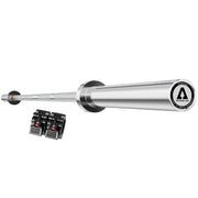 CORTEX ATHENA100 200cm 15kg Womens' Olympic Barbell With Lockjaw Collars V572-CXBB-ATNA100-LC