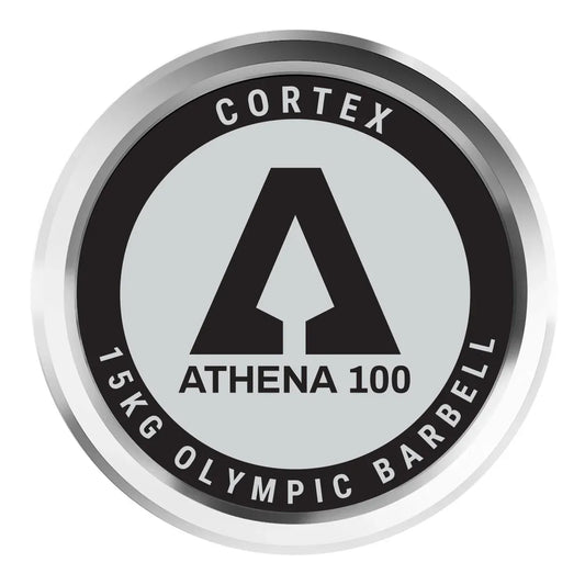 CORTEX ATHENA100 200cm 15kg Womens' Olympic Barbell With Lockjaw Collars V572-CXBB-ATNA100-LC