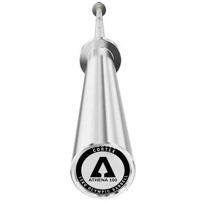 CORTEX ATHENA100 200cm 15kg Womens' Olympic Barbell With Spring Collars V572-CXBB-ATNA100-SC