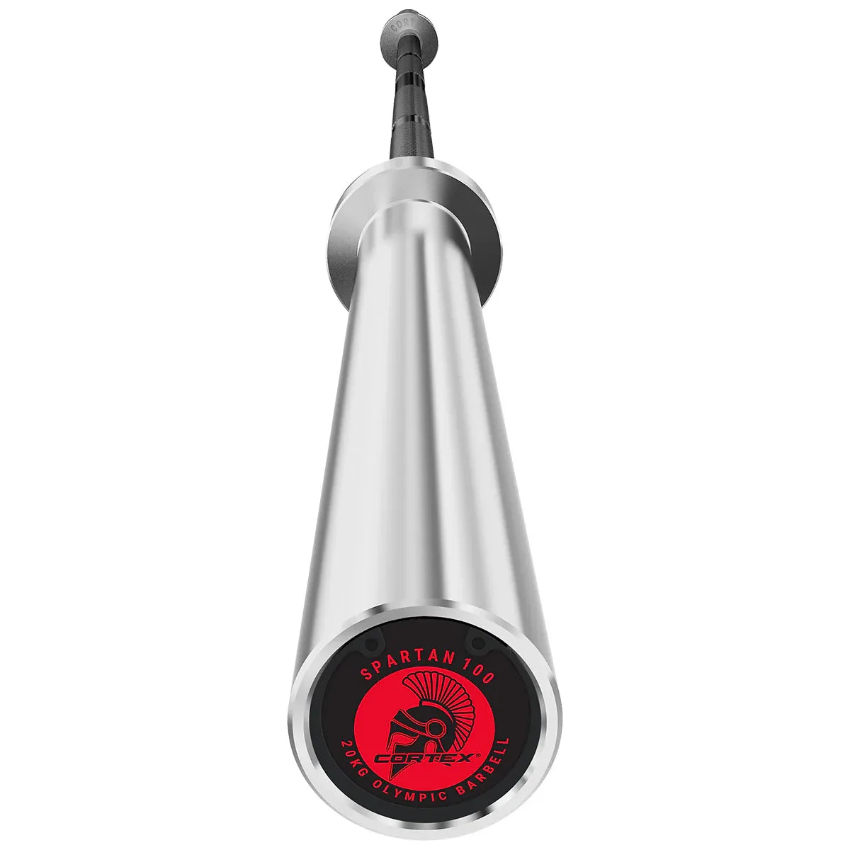 CORTEX SPARTAN100 7ft 20kg Olympic Barbell (Black Oxide) with Lockjaw Collars V572-CXBB-SN100BO-LC