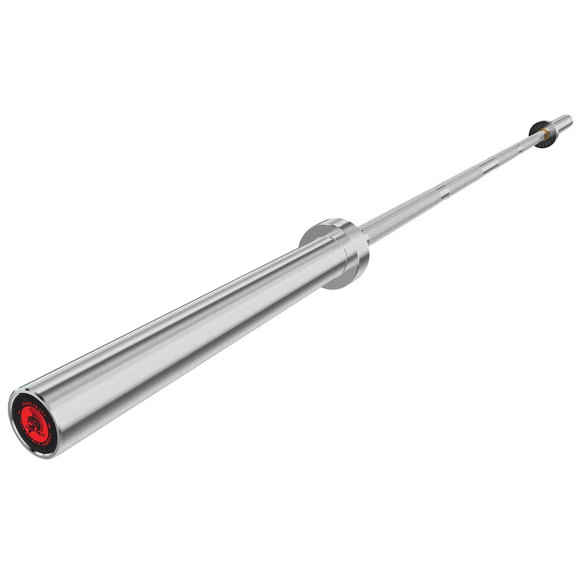 CORTEX SPARTAN205 7ft 20kg Olympic Barbell (Hard Chrome) with Lockjaw Collars V572-CXBB-SN205HC-LC