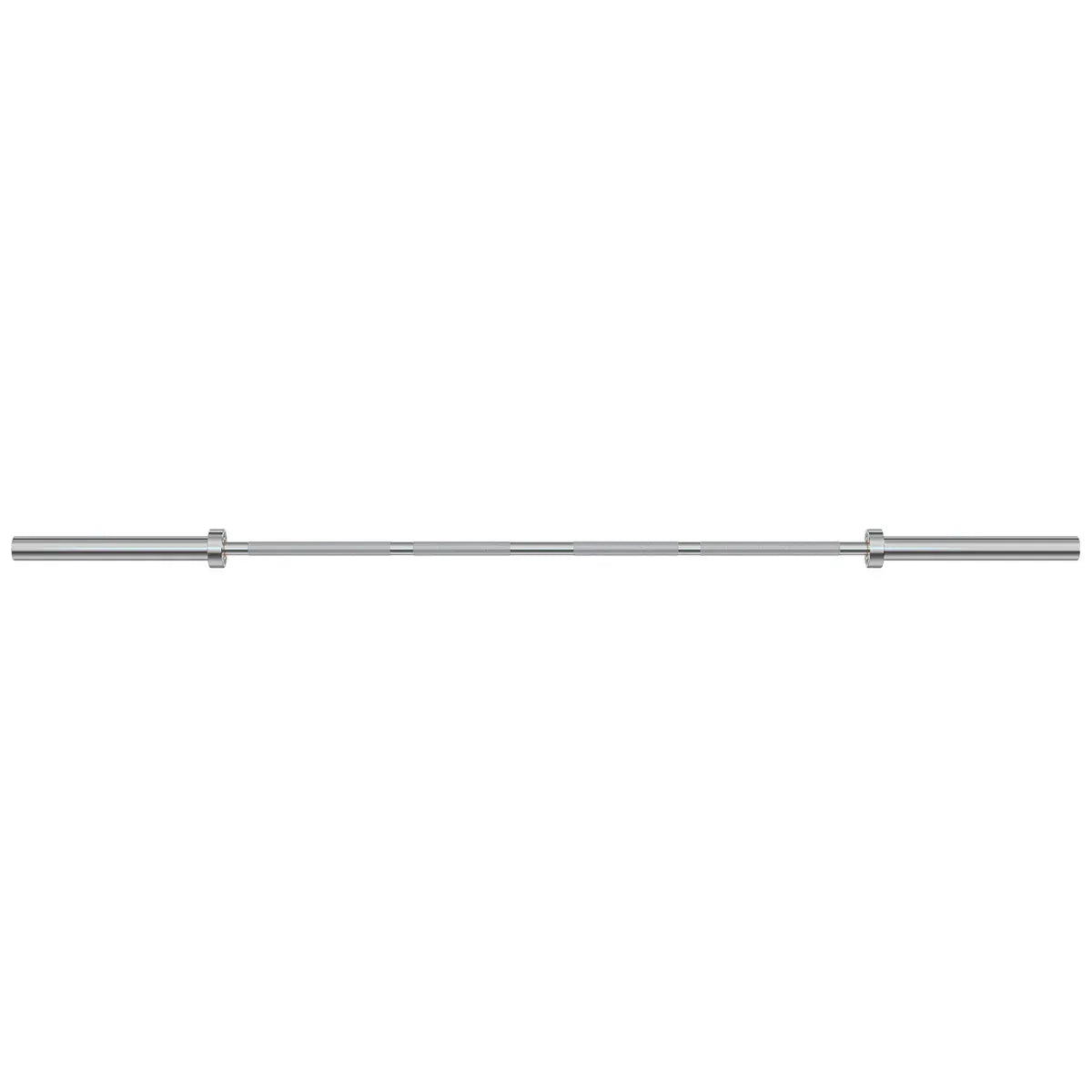 CORTEX SPARTAN205 7ft 20kg Olympic Barbell (Hard Chrome) with Lockjaw Collars V572-CXBB-SN205HC-LC