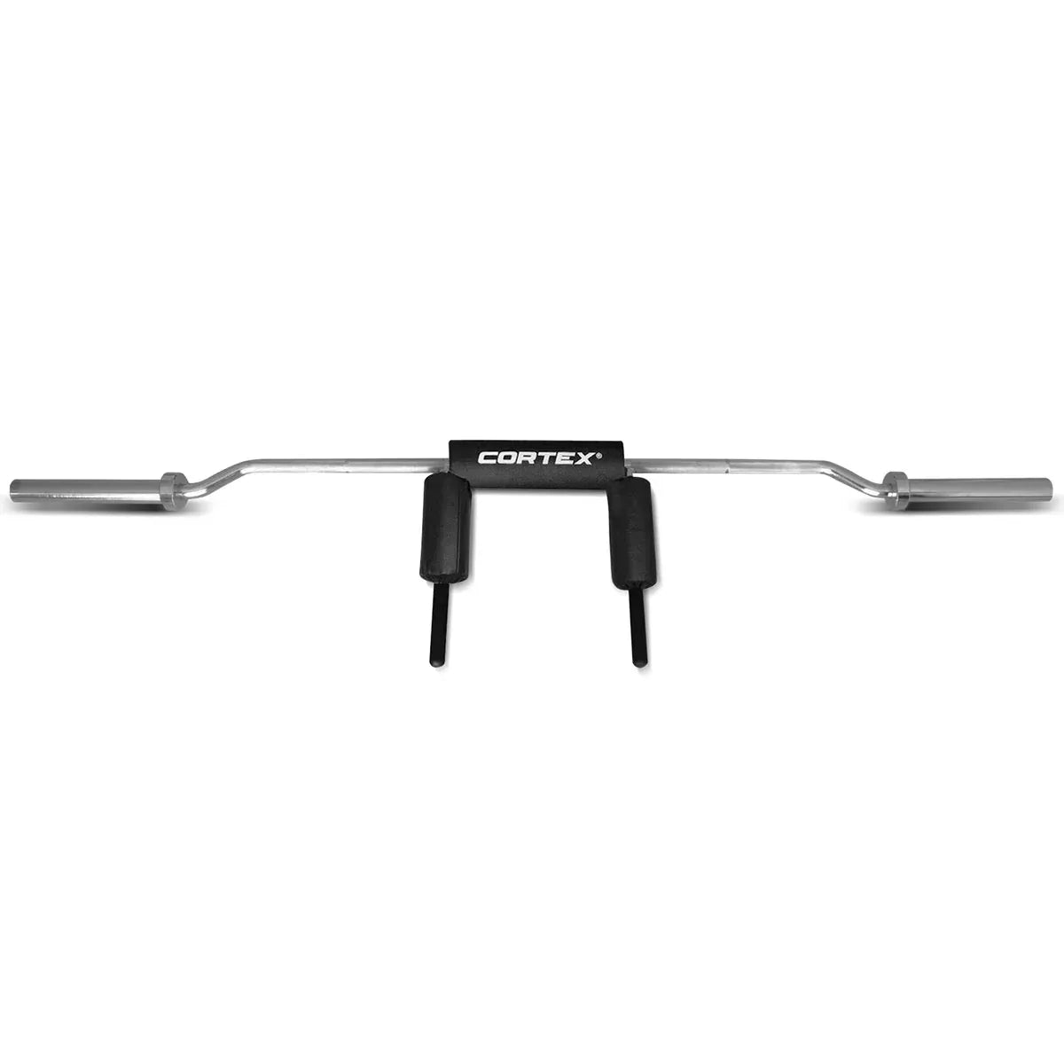 CORTEX Safety Squat Olympic Barbell with Lock Jaw Collars V572-CXBB-STYSQT-LC