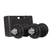 CORTEX 20kg Dumbbell Set with Case V572-DBSET20CASE