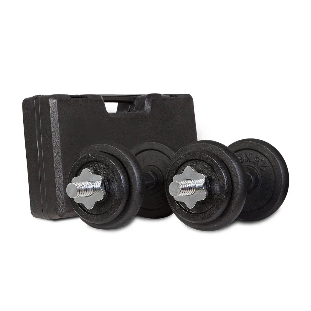 CORTEX 20kg Dumbbell Set with Case V572-DBSET20CASE
