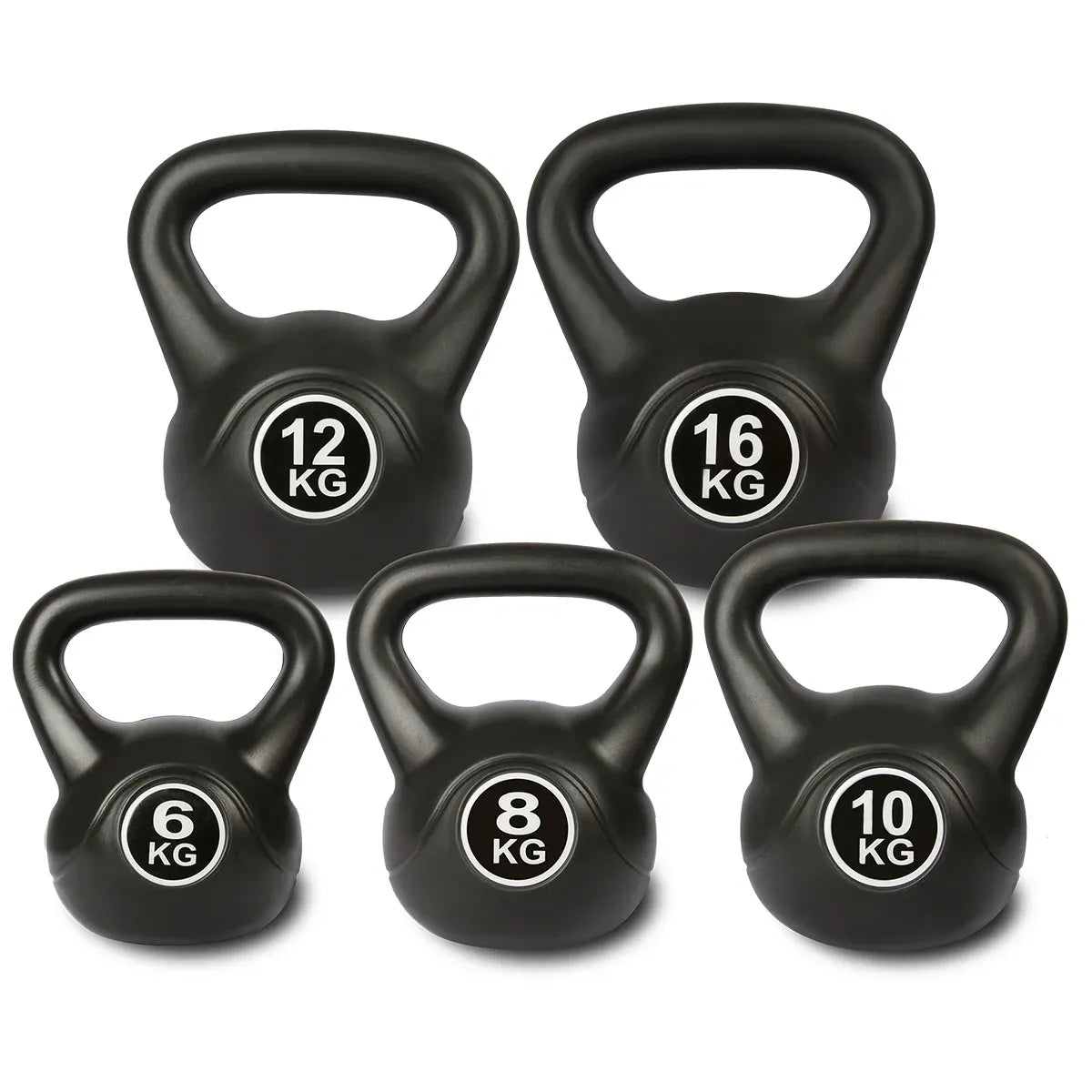 CORTEX 6-16kg Standard Kettlebells V572-KBSTANDARDSET6-16KG
