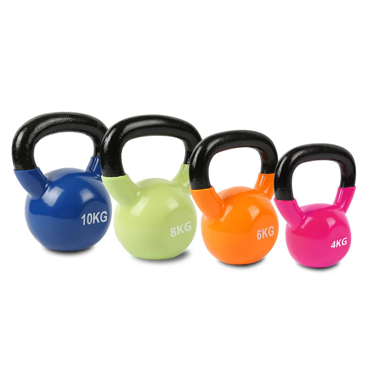 CORTEX 4kg-12kg Kettlebell Vinyl V572-KBVINYLSET4-12KG