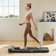 WalkingPad R1 Double-Fold Walking and Running Treadmill in Silver V572-KWTM-R1S