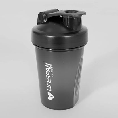 Lifespan Fitness Shaker Bottle 500ml in Black (Pack of 6) V572-LFAC-BTS500-BK6