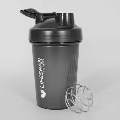 Lifespan Fitness Shaker Bottle 500ml in Black (Pack of 8) V572-LFAC-BTS500-BK8