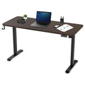 Lifespan Fitness ErgoDesk Electric Standing Desk 140cm (Walnut/Black) V572-LFDK-ED140WNBK
