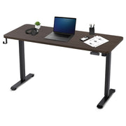 Lifespan Fitness ErgoDesk Electric Standing Desk 140cm (Walnut/Black) V572-LFDK-ED140WNBK