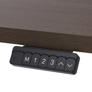 Lifespan Fitness ErgoDesk Electric Standing Desk 140cm (Walnut/Black) V572-LFDK-ED140WNBK
