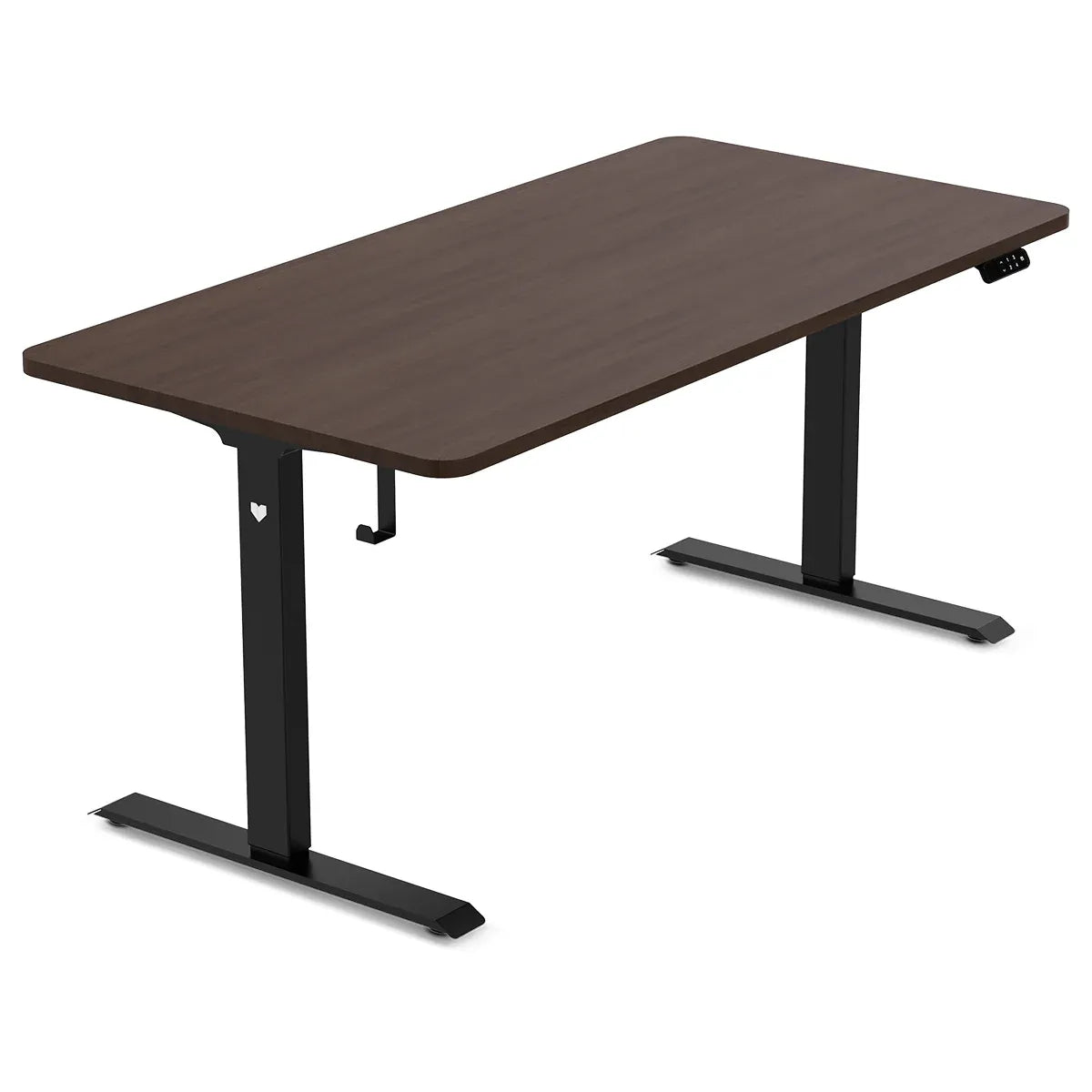 Lifespan Fitness ErgoDesk Electric Standing Desk 160cm (Walnut/Black) V572-LFDK-ED160WNBK