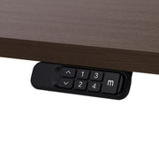 Lifespan Fitness ErgoDesk Electric Standing Desk 160cm (Walnut/Black) V572-LFDK-ED160WNBK