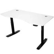 Lifespan Fitness ErgoDesk AUTO Series Automatic Standing Desk 150cm in White & Black V572-LFDK-EDKWB-150