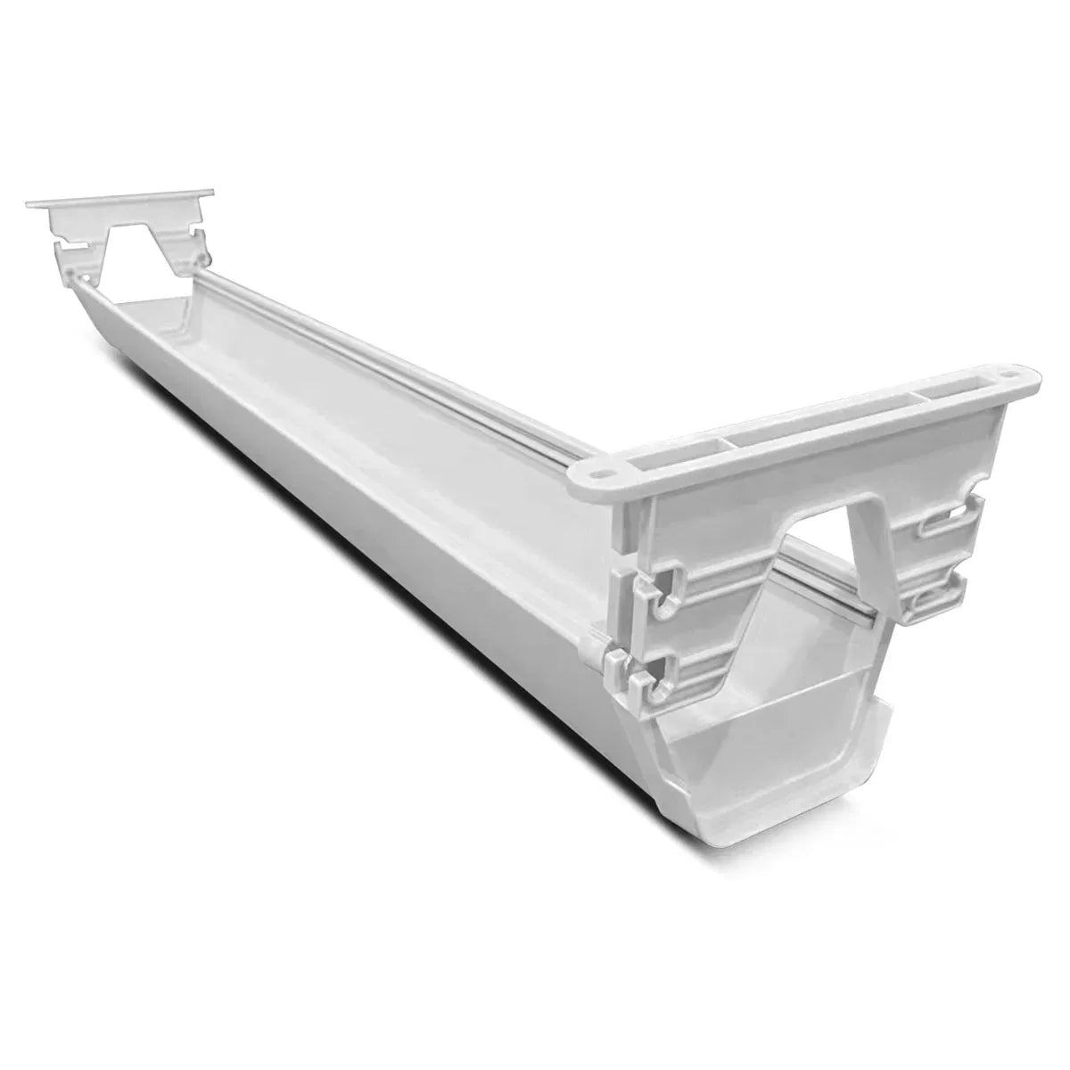 Lifespan Fitness ErgoDesk Automatic Standing Desk 1500mm (White) + Cable Management Tray V572-LFDK-EDKWB-150C