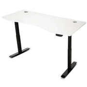 Lifespan Fitness ErgoDesk Automatic Standing Desk 1500mm (White) + Cable Management Tray V572-LFDK-EDKWB-150C