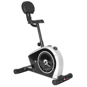 Lifespan Fitness Cyclestation 3 Exercise Bike with ErgoDesk Automatic Standing Desk 150cm in White/Black V572-LFEX-CLSTN3-A