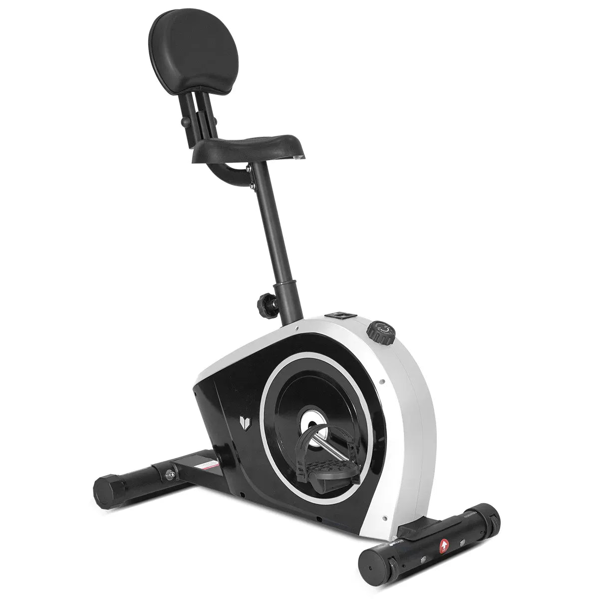 Lifespan Fitness Cyclestation 3 Exercise Bike with ErgoDesk Automatic Standing Desk 150cm in White/Black V572-LFEX-CLSTN3-A