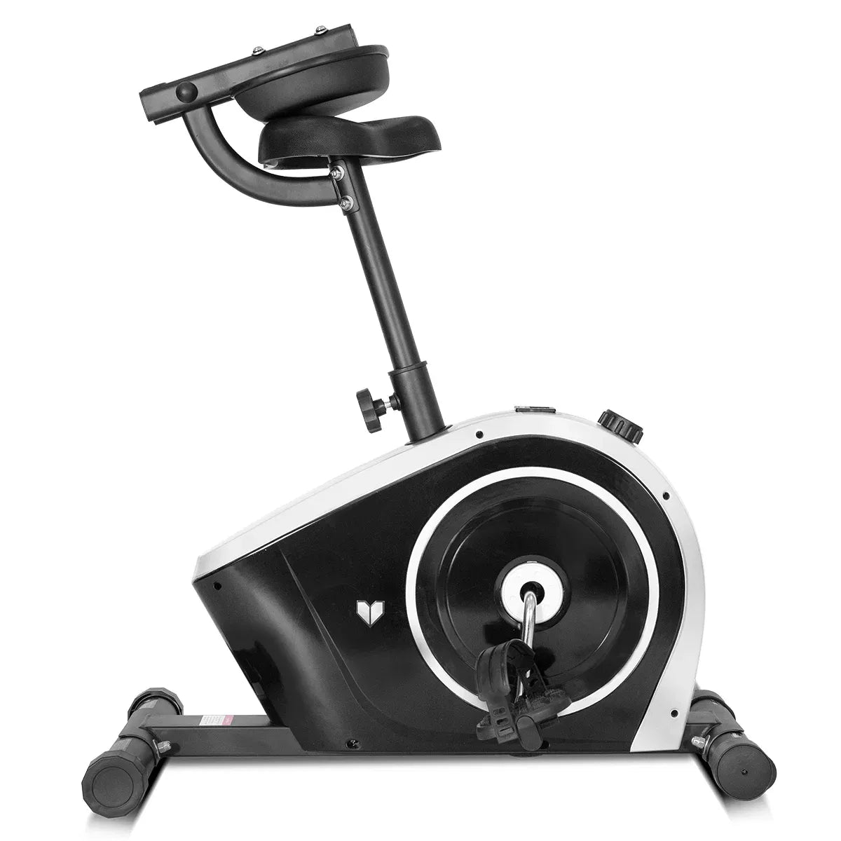 Lifespan Fitness Cyclestation 3 Exercise Bike with ErgoDesk Automatic Standing Desk 150cm in White/Black V572-LFEX-CLSTN3-A