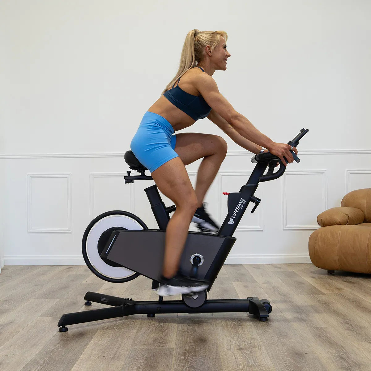 Lifespan Fitness SM-720i Magnetic Spin Bike with Incline/Decline V572-LFEX-SM720I