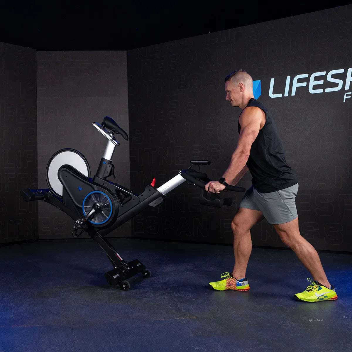 Lifespan Fitness SM900 Commercial Magnetic Spin Bike V572-LFEX-SM900