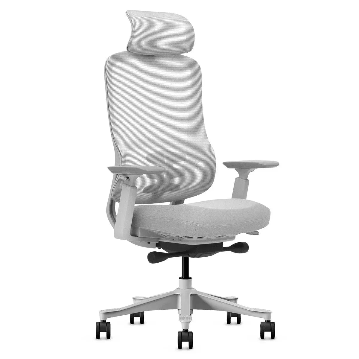 Lifespan Fitness DM8 Ergonomic Office Desk Chair (White/Grey) V572-LFOC-DM8G