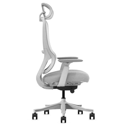 Lifespan Fitness DM8 Ergonomic Office Desk Chair (White/Grey) V572-LFOC-DM8G