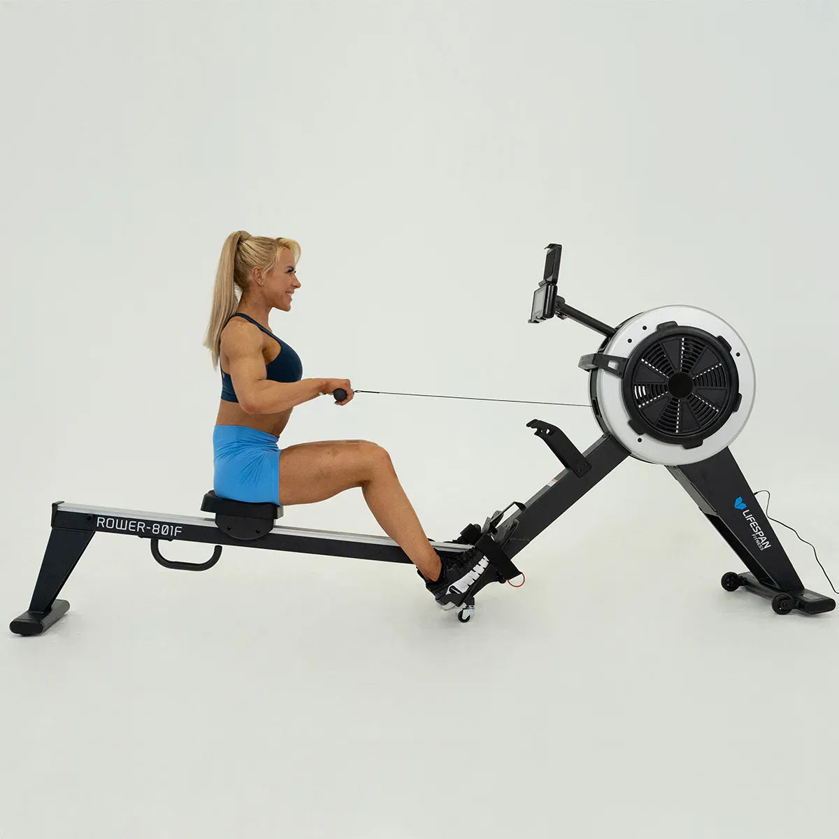 Lifespan Fitness ROWER-801F Air & Magnetic Commercial Rowing Machine V572-LFRW-ROWER801F