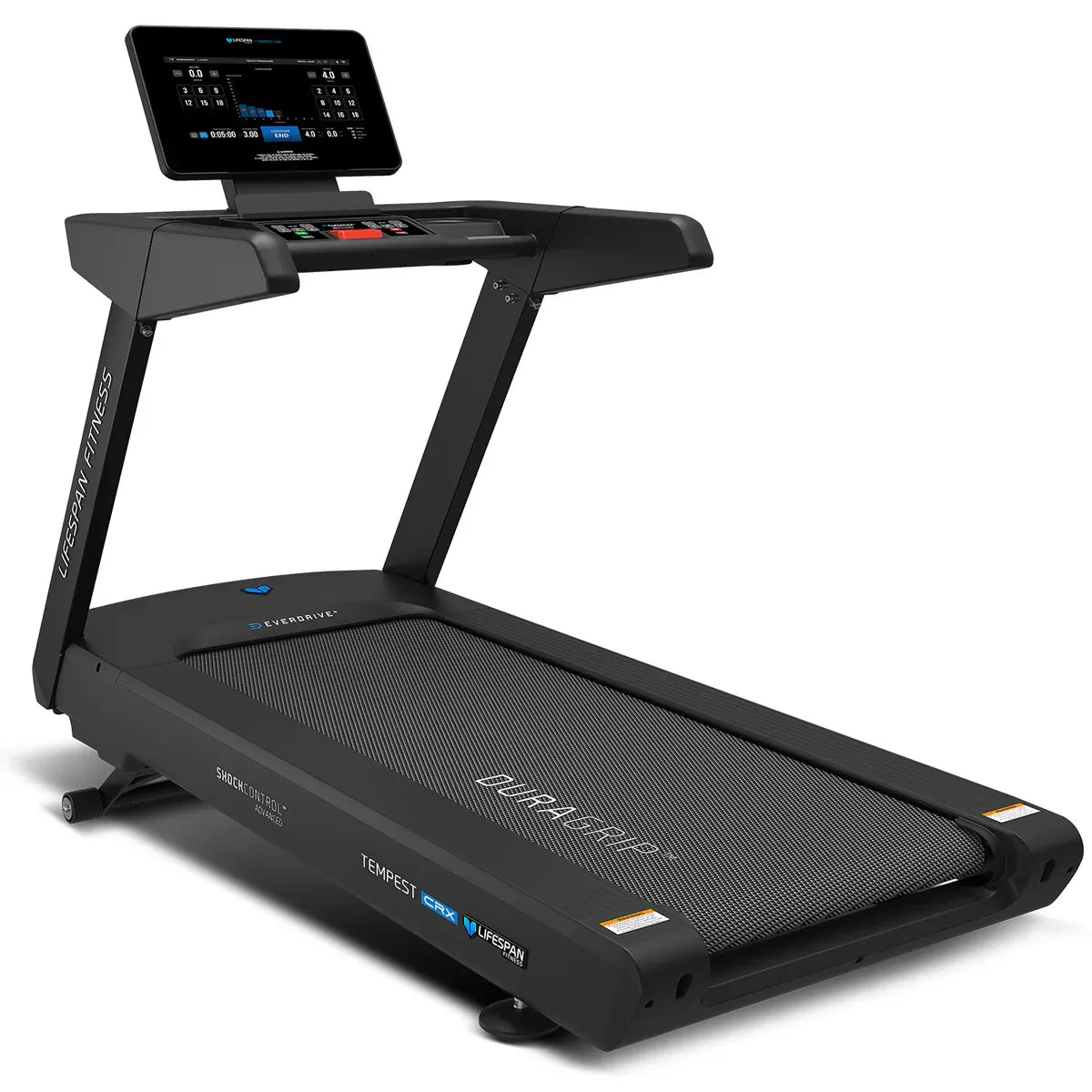 Lifespan Fitness Tempest CRX Commercial Smart Treadmill with 15.6" TFT Touch Display V572-LFTM-TEMP-CRX