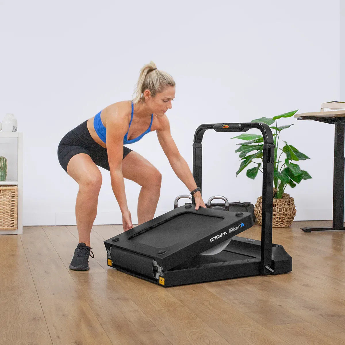 Lifespan Fitness V-FOLD Treadmill with SmartStride V572-LFTM-VFOLD