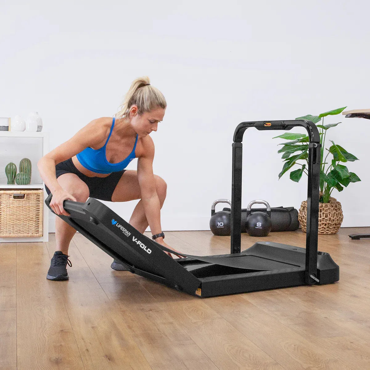 Lifespan Fitness V-FOLD Treadmill with SmartStride V572-LFTM-VFOLD