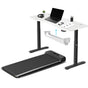 Lifespan Fitness WalkingPad M2 Treadmill with ErgoDesk Automatic White Standing Desk 1500mm + Cable V572-LFTM-WPADM2-E