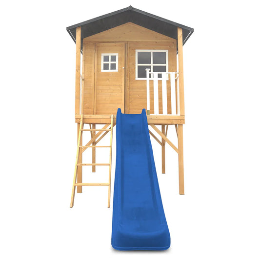 Lifespan Kids Burleigh Cubby House with 2.2m Slide (Blue) V572-LKCH-BUR-BU