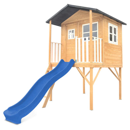 Lifespan Kids Burleigh Cubby House with 2.2m Slide (Blue) V572-LKCH-BUR-BU