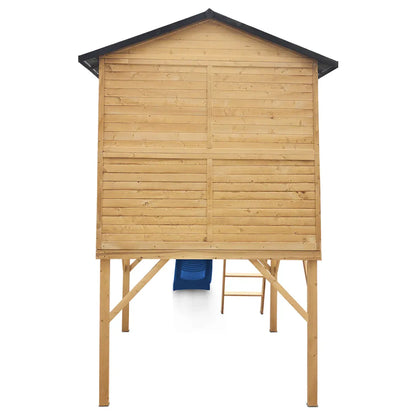 Lifespan Kids Burleigh Cubby House with 2.2m Slide (Blue) V572-LKCH-BUR-BU