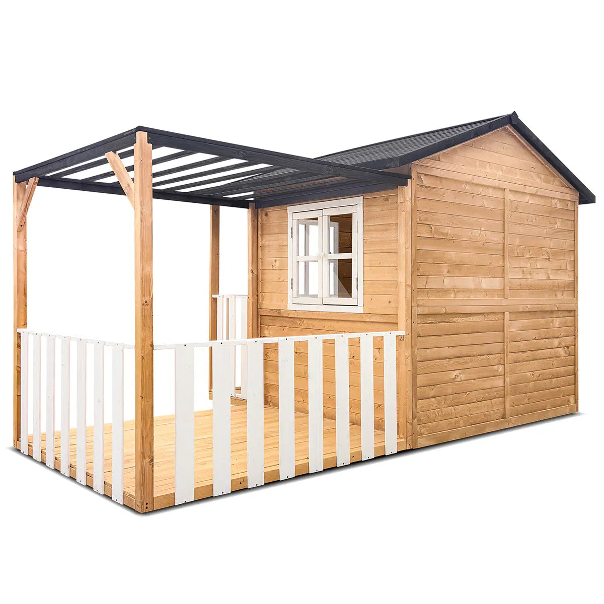 Lifespan Kids Burleigh Cubby House with Pergola V572-LKCH-BUR-HP