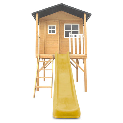 Lifespan Kids Burleigh Cubby House with 2.2m Slide (Yellow) V572-LKCH-BUR-YL