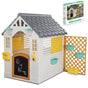 Lifespan Kids Garden Playhouse with Fence V572-LKCH-PLAYGARN