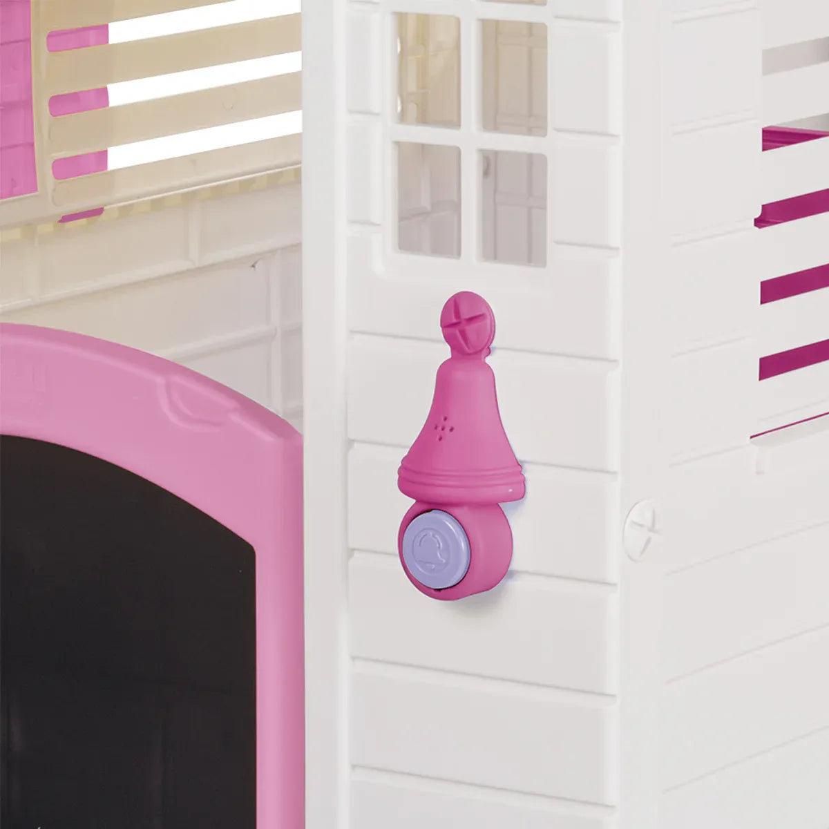 Lifespan Kids Garden Playhouse with Pink Fence V572-LKCH-PLAYGARNPK