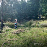 Lifespan Kids Woomera Flying Fox + Red Monkey Swing V572-LKFF-WOOME-SW