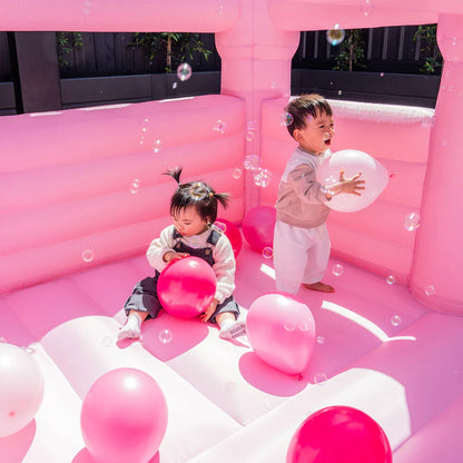 Lifespan Kids Palace Jumping Castle - Pastel Pink V572-LKIN-PAL-PP