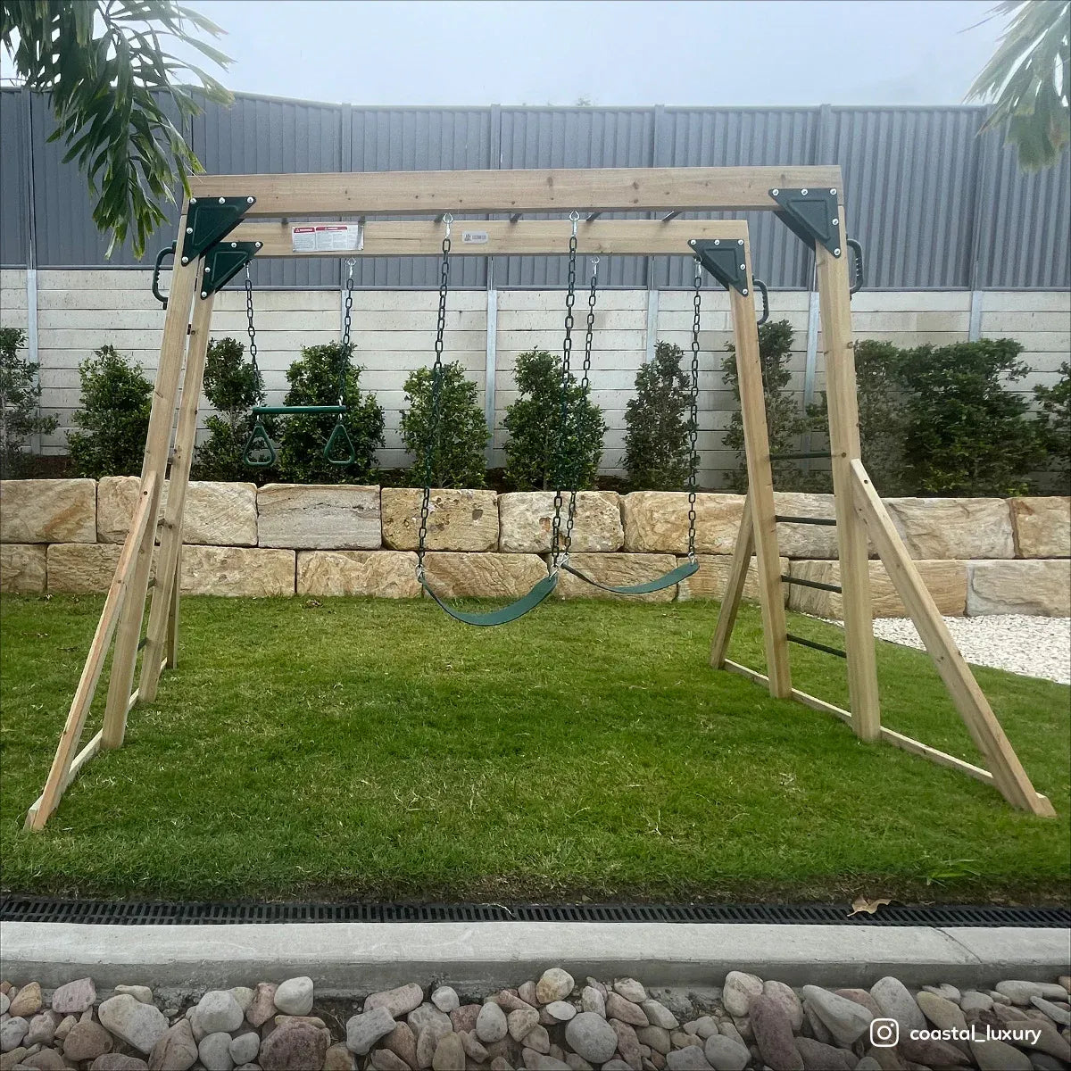 Lifespan Kids Daintree 2-in-1 Monkey Bars & Swing Set V572-LKMB-DAIN-SET