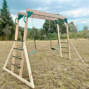 Lifespan Kids Daintree 2-in-1 Monkey Bars & Swing Set V572-LKMB-DAIN-SET