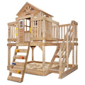 Lifespan Kids Silverton Play Centre With Rock Climbing Wall V572-LKPC-SILVT-B
