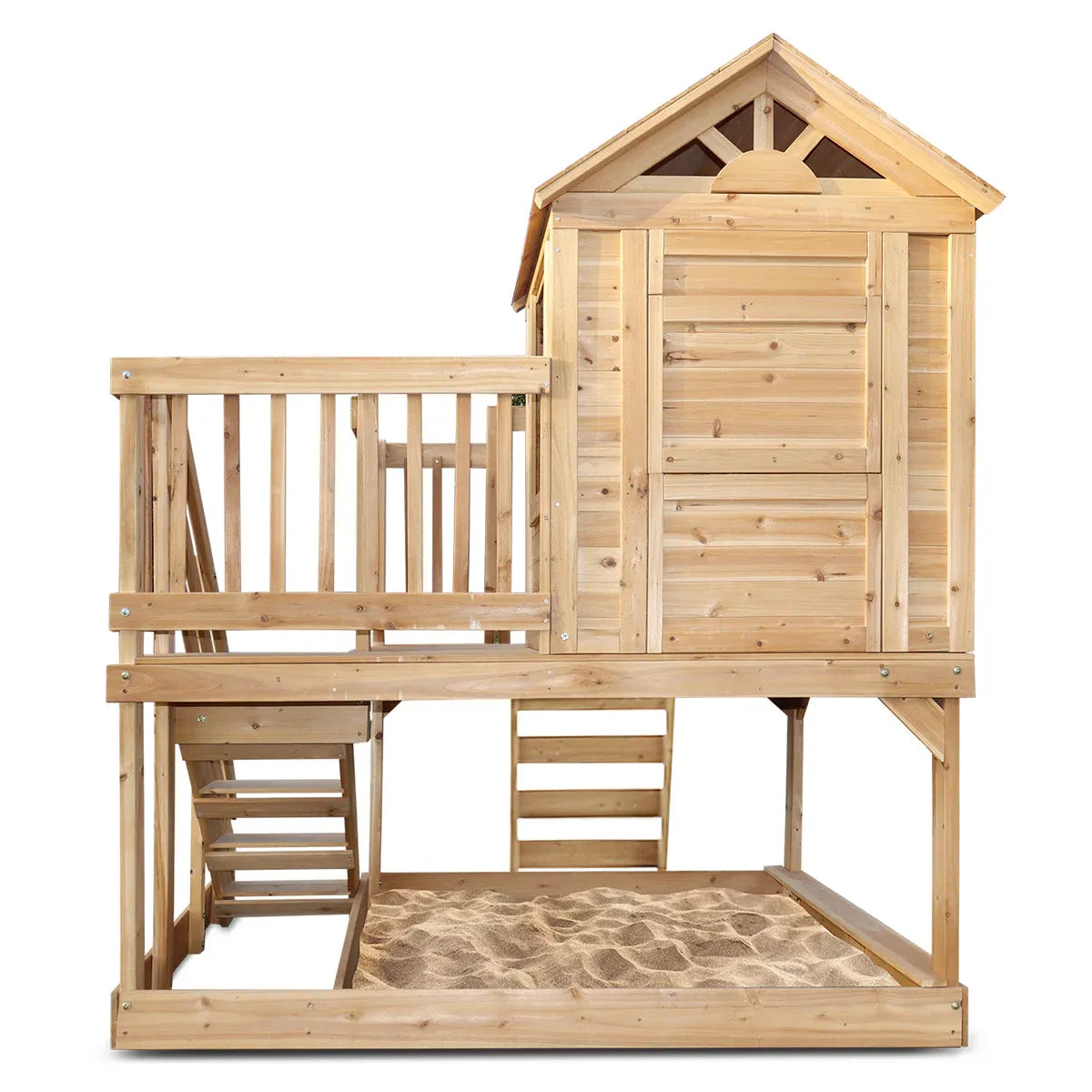 Lifespan Kids Silverton Play Centre With Rock Climbing Wall V572-LKPC-SILVT-B